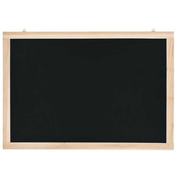 Berkfield Wall-Mounted Blackboard Cedar Wood 40x60 cm