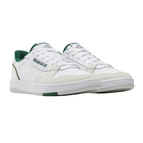 Reebok Unisex Adult Phase Court Suede Trainers - White/Green