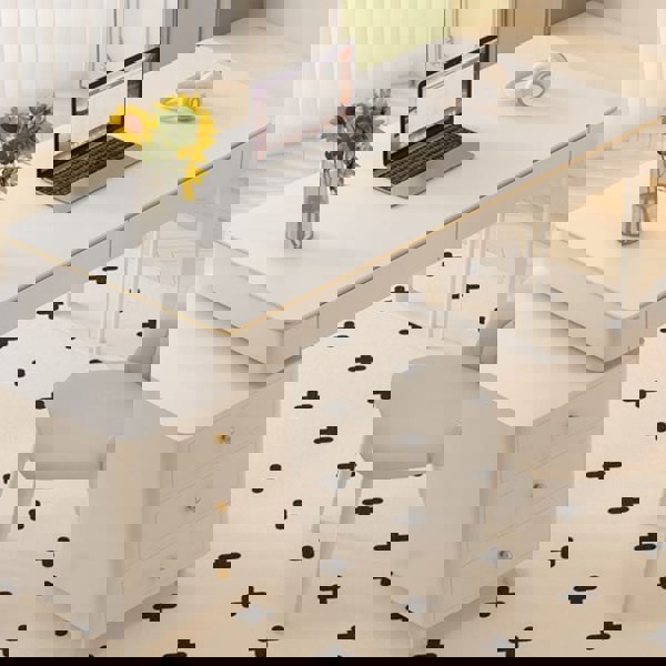 Ingram Office Desk, Sintered Stone-Rit Concept-Rit Concept