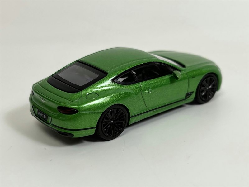 Mini GT Bentley Continental GT Speed Apple Green RHD 1:64 Scale MGT00473R