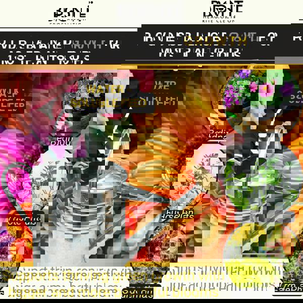 Bronte Heritage All Purpose Flower Soluble Plant Food Nutrient Rich Fast Acting Fertiliser Balanced Formula Healthier Growth Bigger Blooms 250L Feed