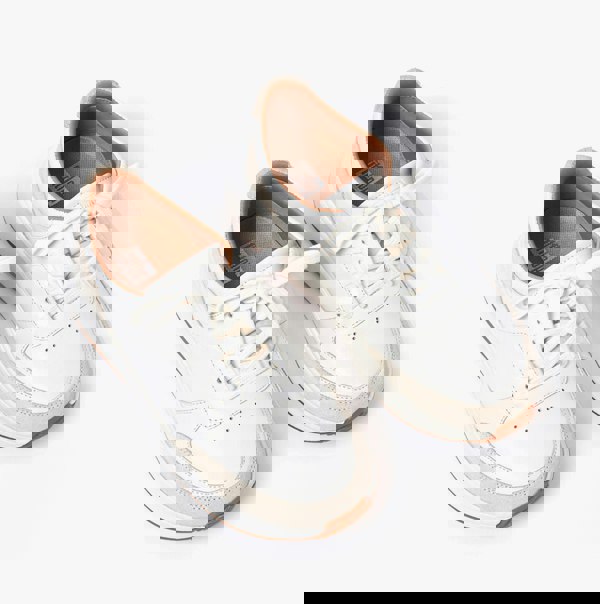 FitFlop F-MODE Womens Flatform Trainers Urban White