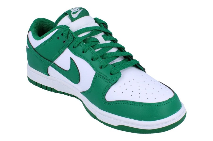 Nike Dunk Low Retro Mens Trainers Hf5441  101 - White Malachite 101 - Photo 3