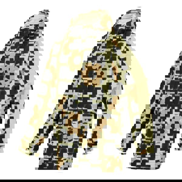 Regatta Womens/Ladies Orla Kiely Giant Square Flower Mid Length Waterproof Jacket - Monochrome - 