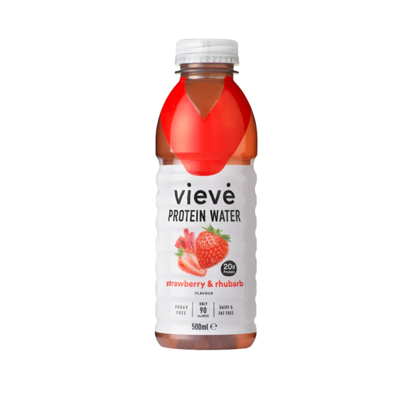 Vieve Vieve Protein Water Drink - Strawberry & Rhubarb 500ml