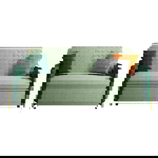 Aditi Two Seater Sofa Bed, Green-Weilai Concept-Weilai Concept