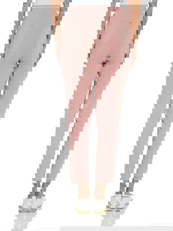 PennyPlain Cropped Bengaline Trousers - Dusk