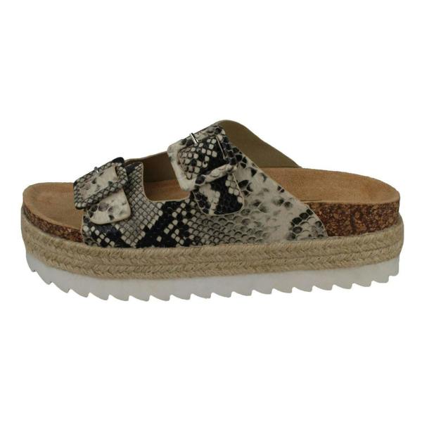 Down to Earth Ladies Down To Earth Flatform Mules F10921
