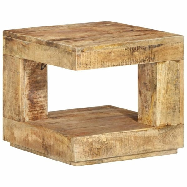 Berkfield Coffee Table 45x45x40 cm Solid Wood Mango
