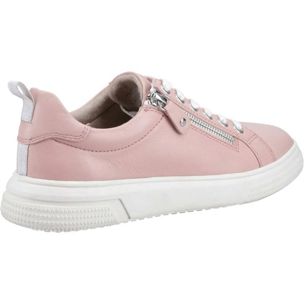 Hush Puppies Martha Leather Women's Pink Trainers