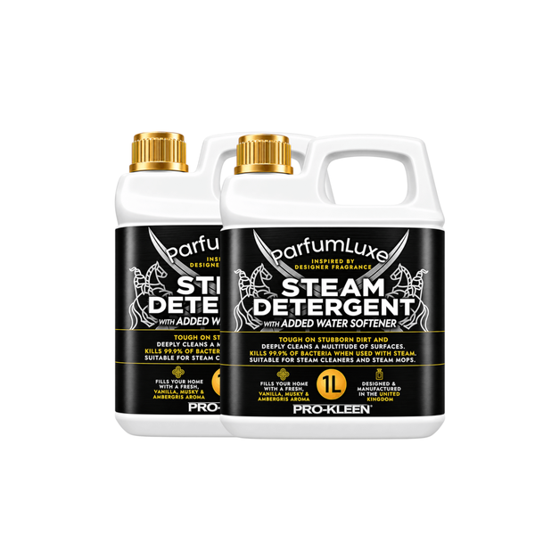ProKleen Pro-Kleen Parfum Luxe Steam Mop Detergent Creed 1L x2 - Deeply Cleans, Removes Stains, Deodorises