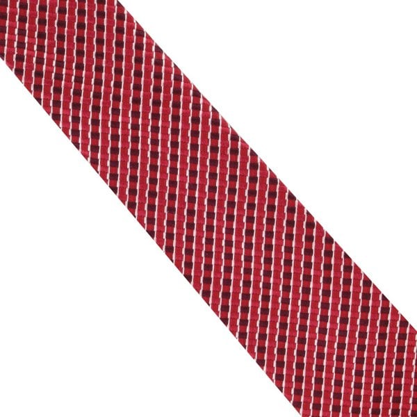 Dunhill woven silk tie in a carbon fibre pattern