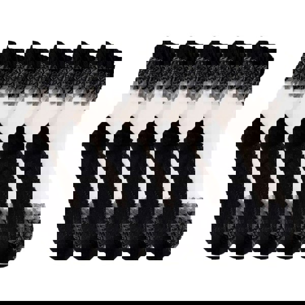 Anysox Anyfootwear 5 Pairs Size 5-9 Fashion Socks Summer Lace Embroidery Breathable Silk Transparent Glass Crystal Stretch for Women Black