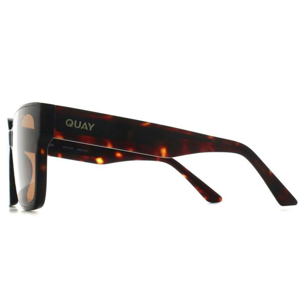 Quay Sunglasses Drive In 78611 Dark Tortoise Brown