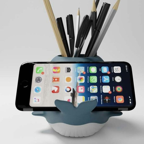 Moby Whale Desk Organiser