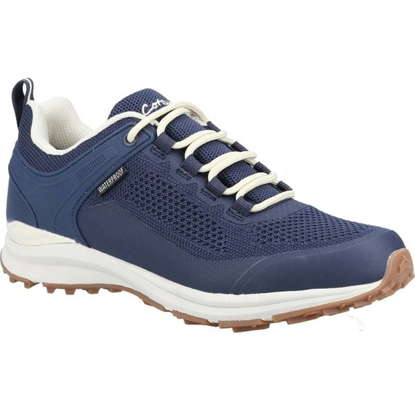 Cotswold Compton Recycled Plastic+Synthetic Pu Women's Navy Trainers