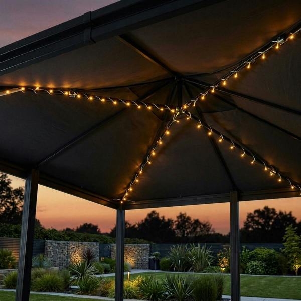 Garden Greatness 80 LED Warm White Gazebo Lights