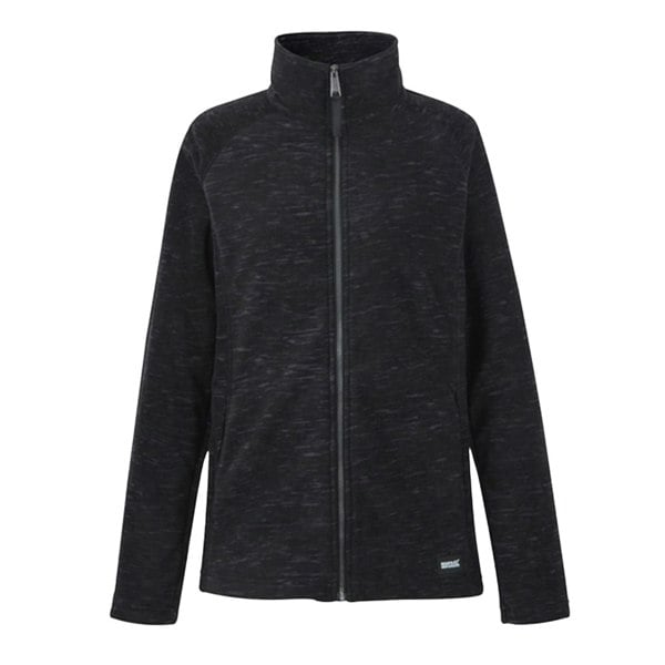 Regatta Womens Mayse Full Zip Fleece Jacket - Black