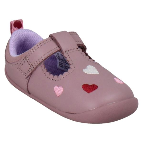 Clarks Girls Clarks Pre-Walker Shoes Roamer Heart T