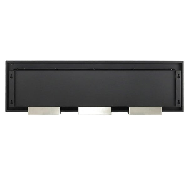 55 Inch Bio Ethanol Fireplace White Grey Black Mounted Inset Wall Biofire Living and Home