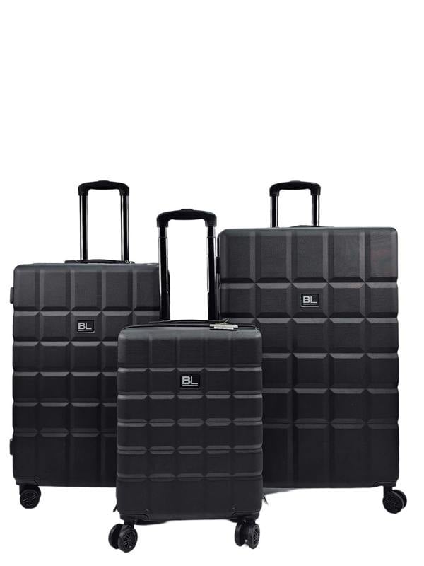 Infinity Luggage Hard Shell Classic 4 Wheel Travel Suitcase Set