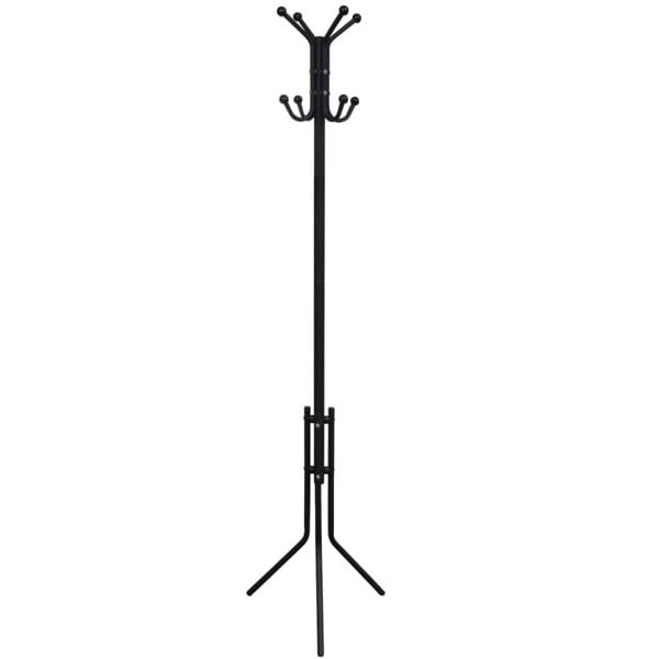 Berkfield Metal Black Coat Stand