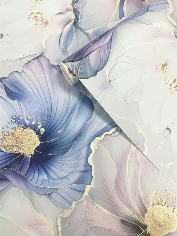 Bliss Floral Pink & Gold Wallpaper image 3