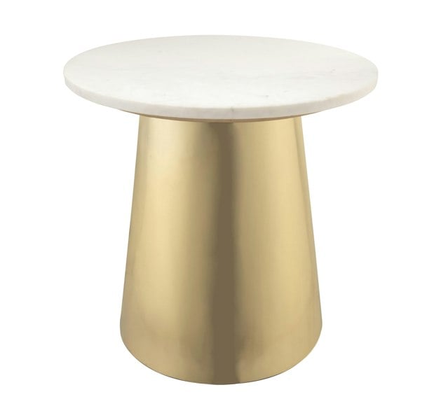 Furniture Edit Bleeker Marble Side Table