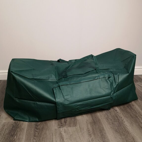 Samuel Alexander 1.2m Green Christmas Tree Storage Bag with Zip and Carry Handle