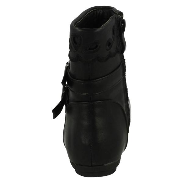 Spot On Girls Spot On Ankle Boots with Buckle Detail