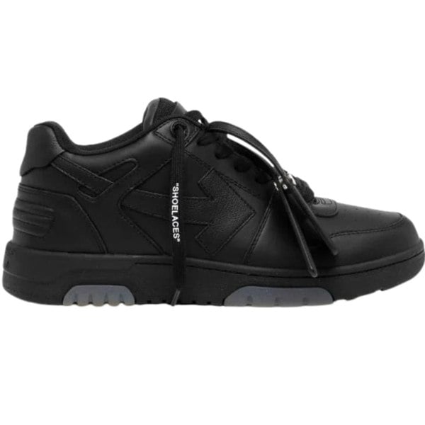 Off-White Out Of Office All Leather Sneakers - Black