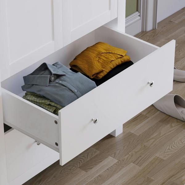 Vida Designs Arlington 2 Door 2 Drawer Wardrobe