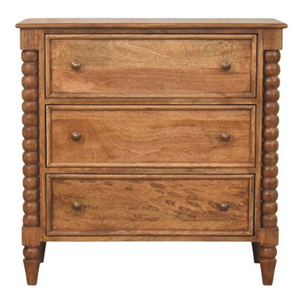 Artisan Furniture Solid Wood Spindle Chest