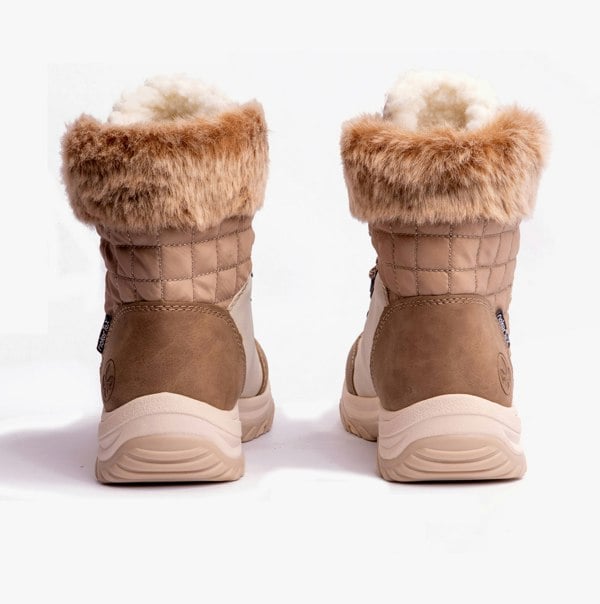 Rieker M9644-60 Womens Boots - Beige