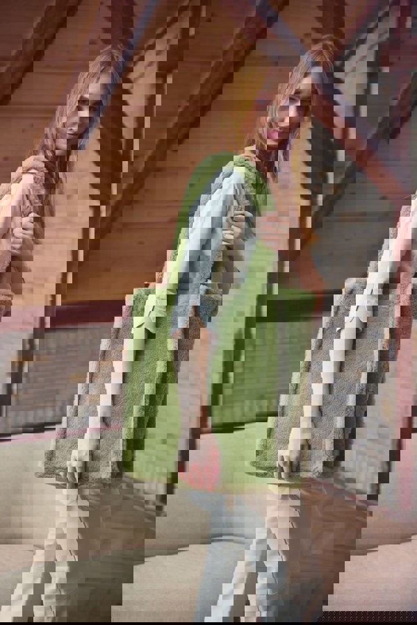 Maxi Glory Shopper Sage Green