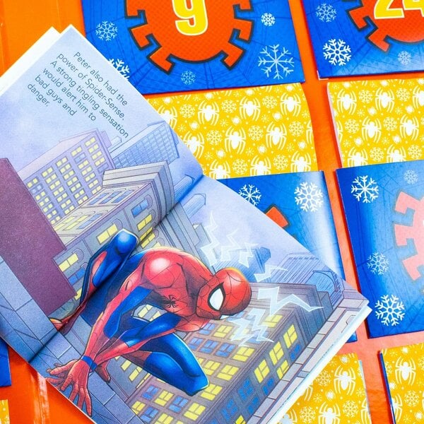 Marvel Spider-Man Advent Calendar Story and Activity Library - 24 Amazing Story & Activity Books