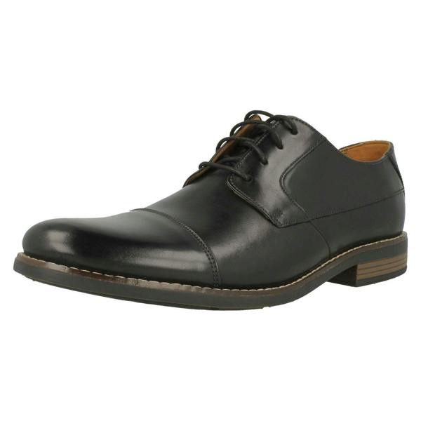 Clarks Mens Clarks Formal Lace Up Shoes Becken Cap