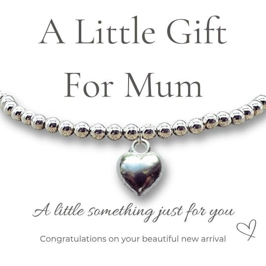 Aye Do Gifts Personalised Surname Heart Baby Gift Hamper - Vest, Hat, Bracelet, Wooden Sign & Chocolates