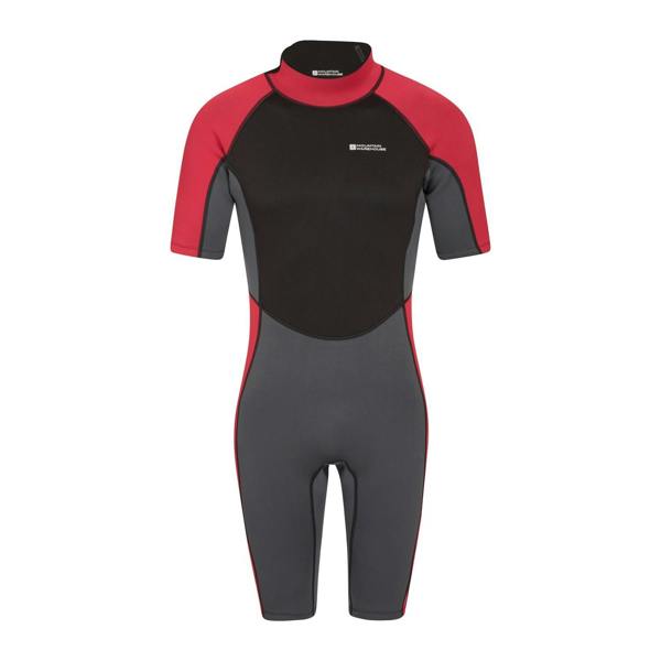 Mountain Warehouse Mens Shorty Wetsuit - Grey - 