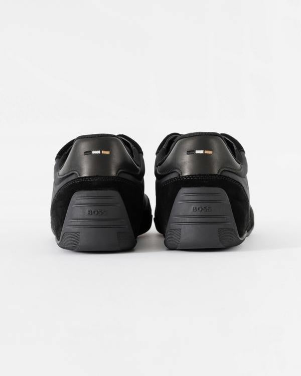 BOSS Orange Jaylen Lowp sdnylt Mens Trainers - Black 005