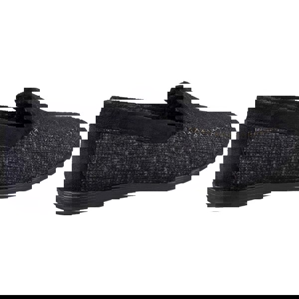 Cotswold Stanley Loafer Men's Slippers in Black