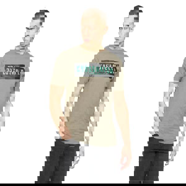 Crosshatch Mens Changra T-Shirt - Dark Sage - 