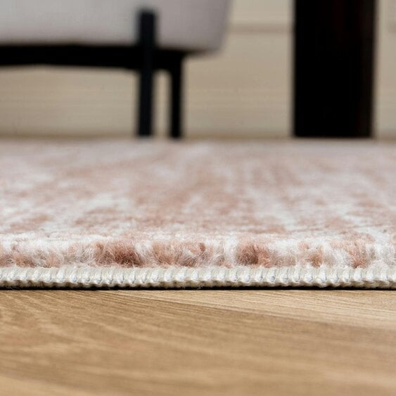 The Rugs Montana Abstract Cream Rose Rug | 3800