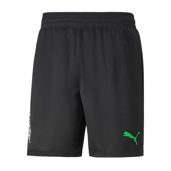 Puma Mens Borussia Monchengladbach FC Home Shorts - Black - 