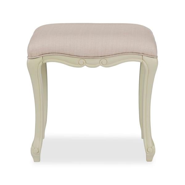 Statement Furniture Juliette Upholstered Stool French Dressing Table Seat Assembled