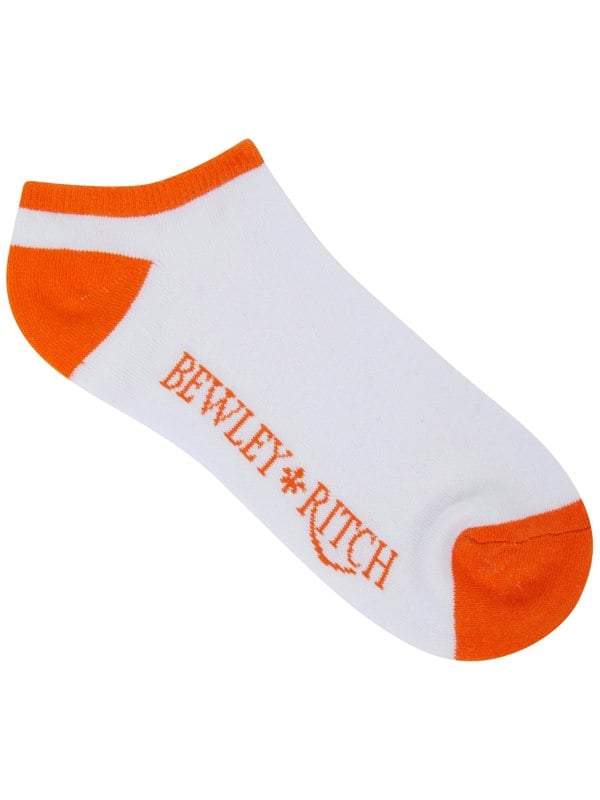 Bewley & Ritch Probus Trainer Socks 5pk White Multi