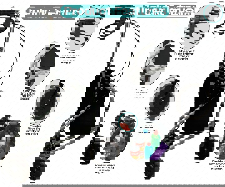 Aidapt Three Wheeled Walker  Silver