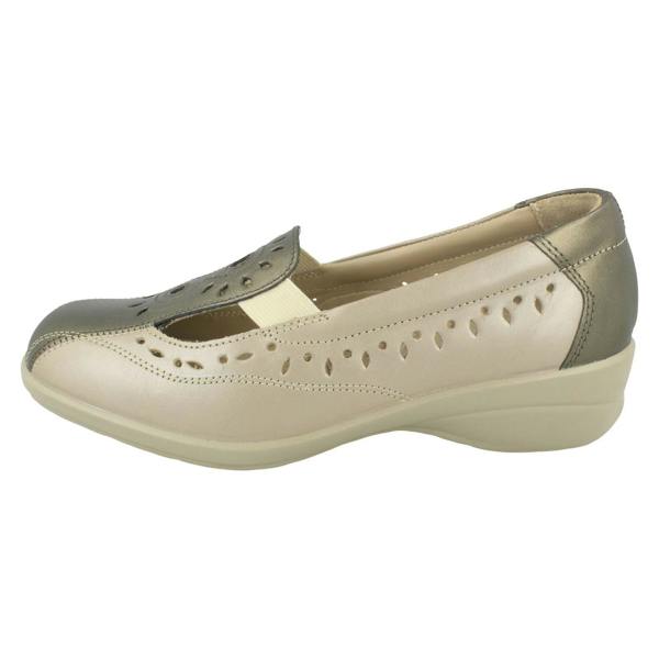 DB Shoes Ladies Easy B Comfortable Slip On Shoes Sunray