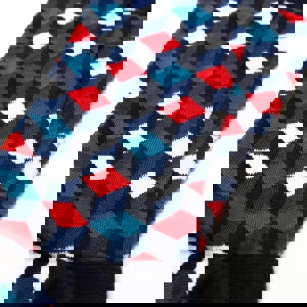 Jemsox Box Geo Print Mens Socks – Organic Cotton Crew