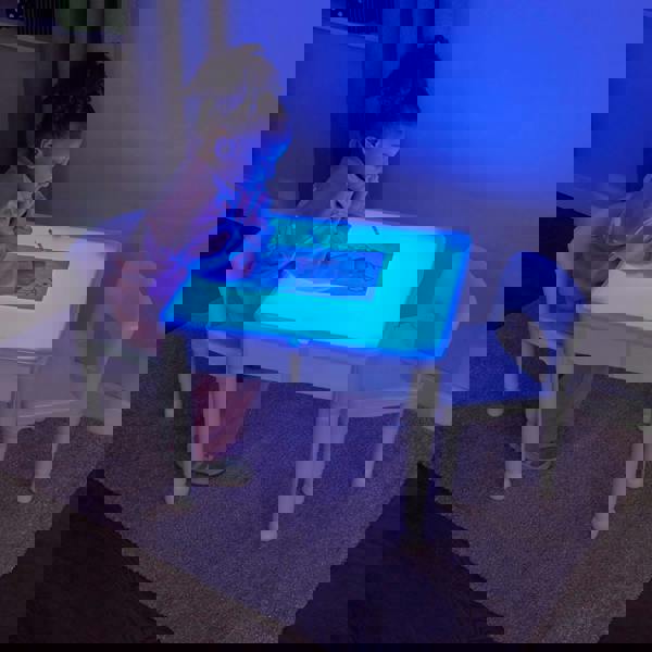 Liberty House Toys Light Table and Two Chairs Set